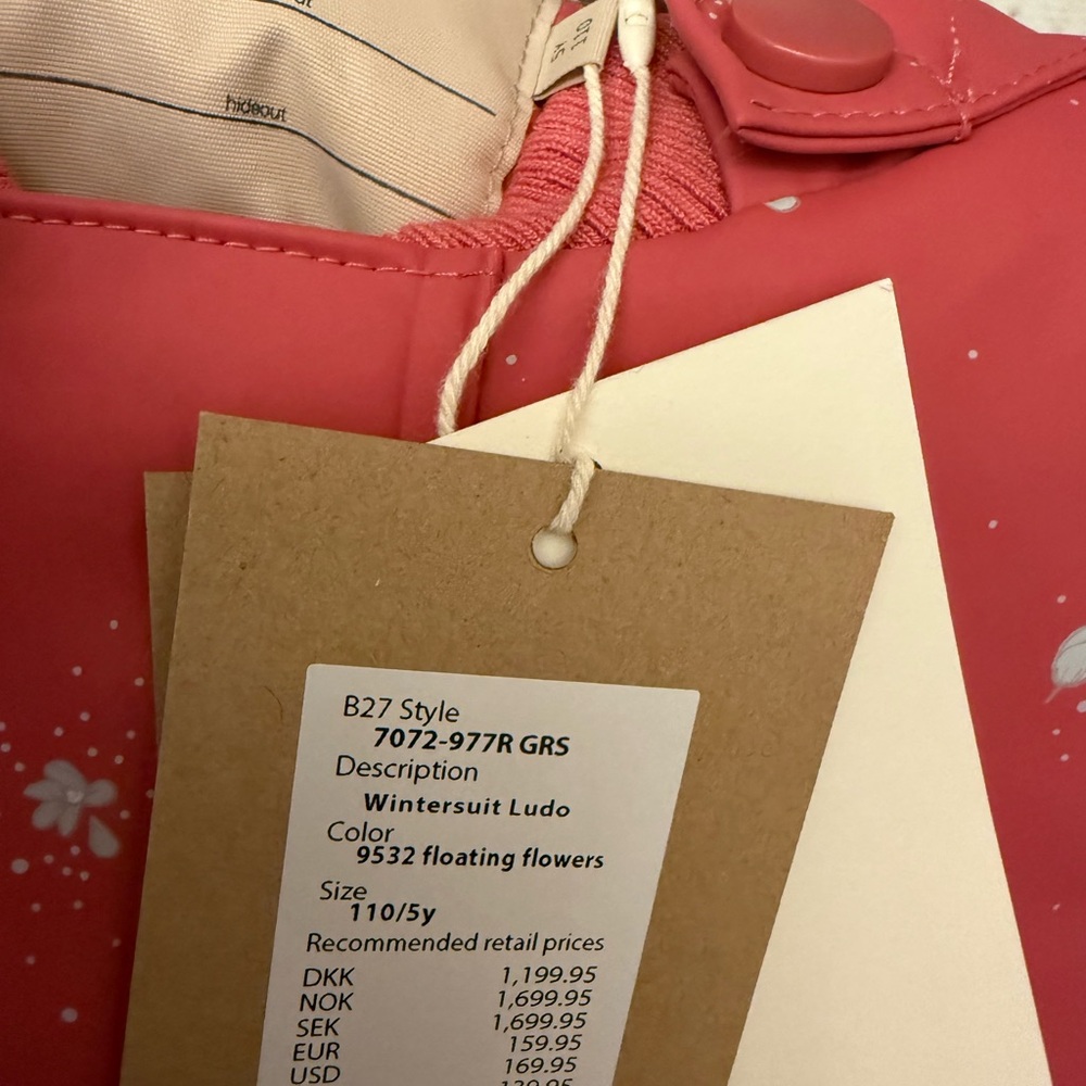 Wheat girl’s WINTERSUIT LUDO - Picture 10 of 11